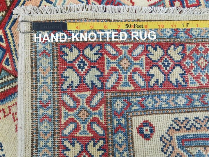 3'0" x 4'8" New Hand Knotted Ivory Wool Rectangle Oriental Rug - MOA10261810