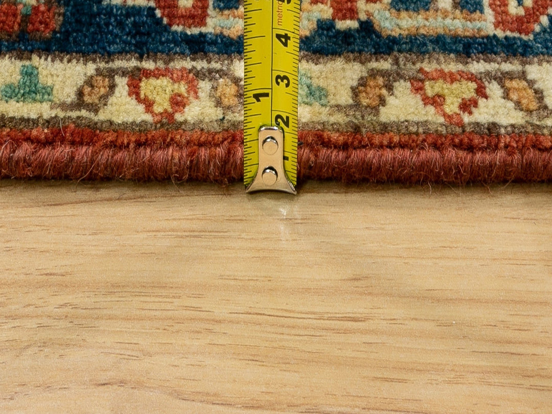 2'6" x 12'2" New Hand Knotted Red Wool Runner Oriental Rug - MOA10262011