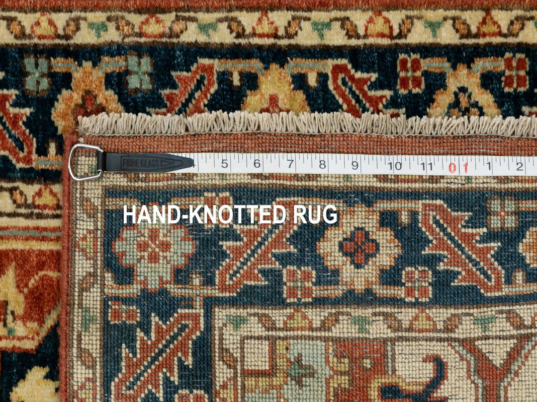 2'6" x 12'2" New Hand Knotted Red Wool Runner Oriental Rug - MOA10262011