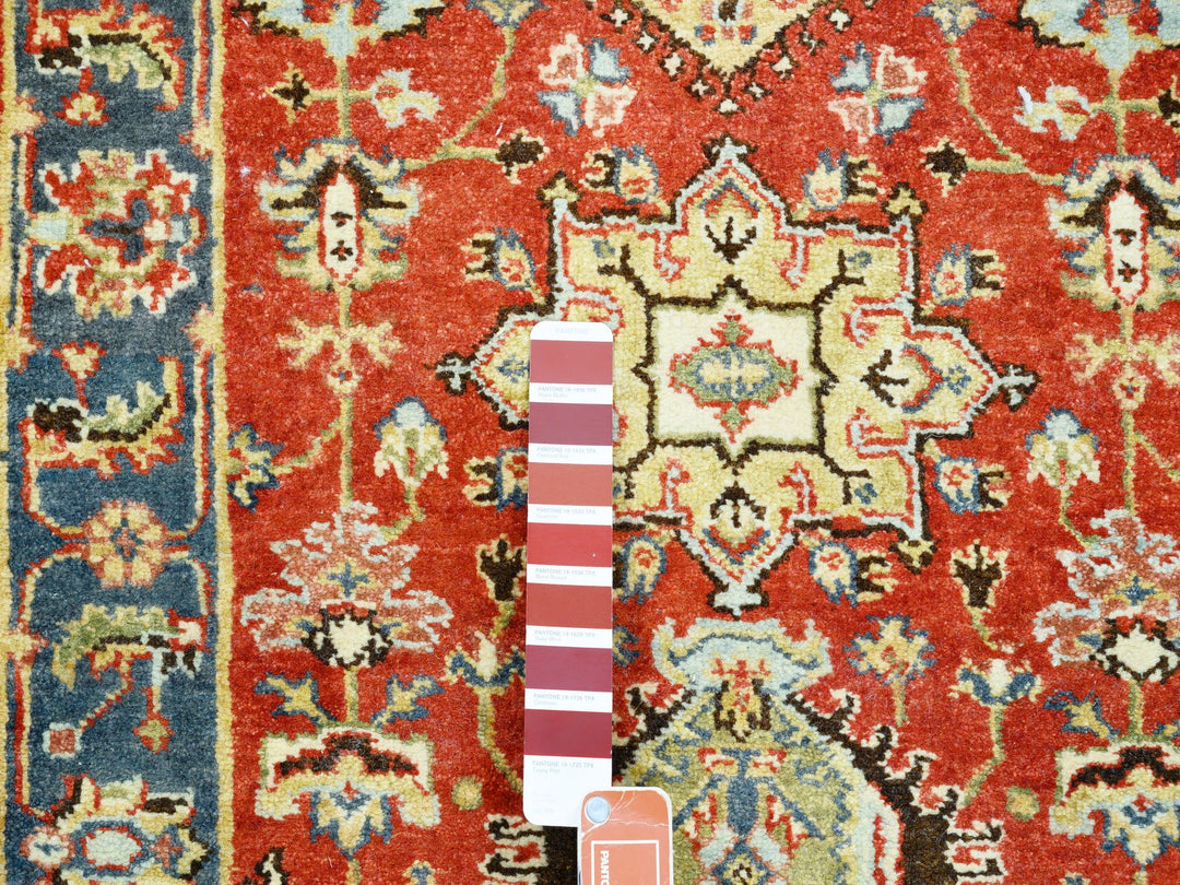 2'6" x 15'10" New Hand Knotted Red Wool Runner Oriental Rug - MOA10262165