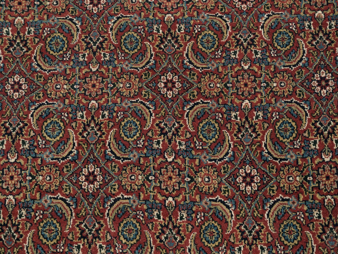 4'0" x 6'3" New Hand Knotted Red Wool Rectangle Oriental Rug - MOA10262997