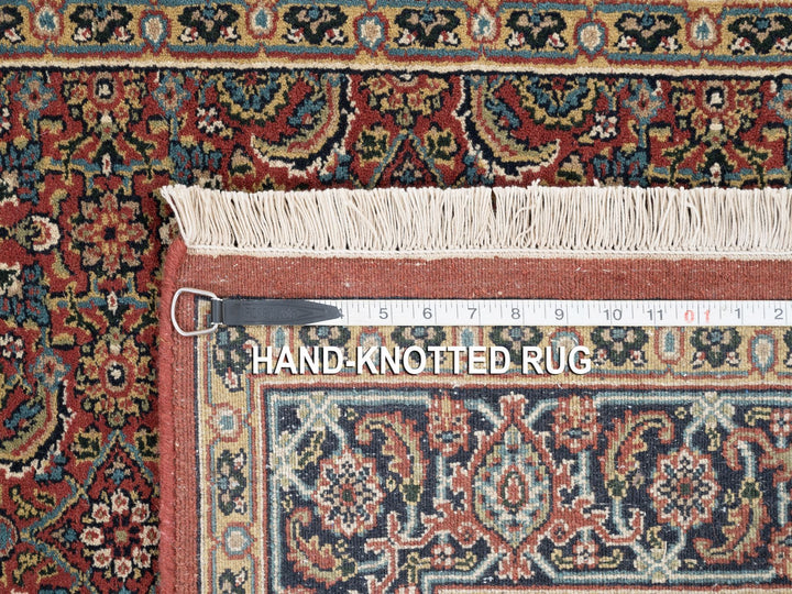 4'0" x 6'3" New Hand Knotted Red Wool Rectangle Oriental Rug - MOA10262997