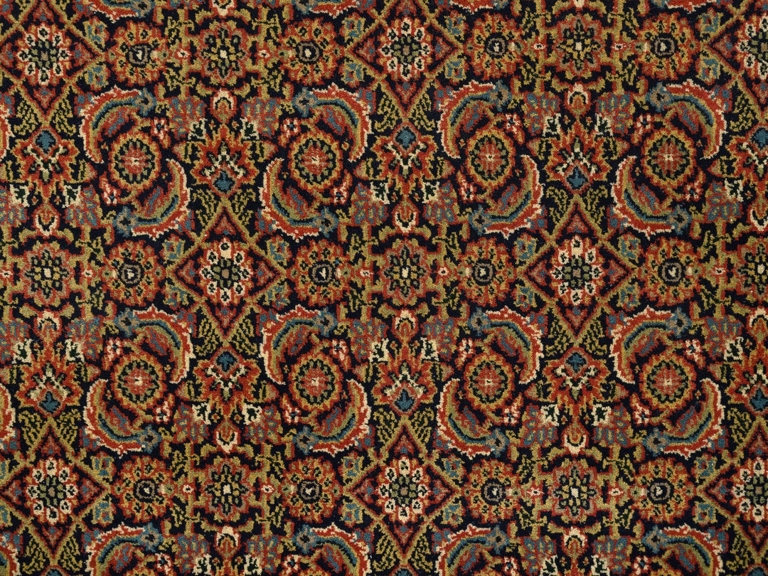 4'0" x 6'2" New Hand Knotted Black Wool Rectangle Oriental Rug - MOA10263000