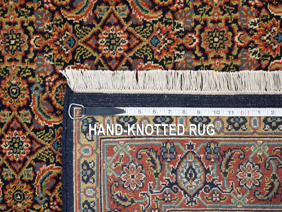 4'0" x 6'2" New Hand Knotted Black Wool Rectangle Oriental Rug - MOA10263000