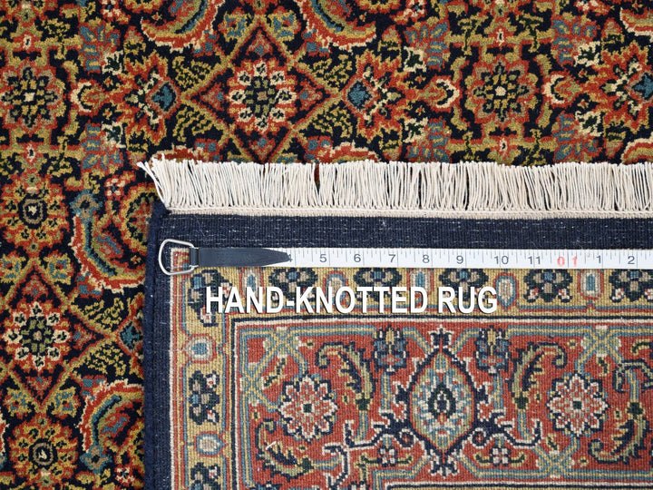 4'0" x 6'2" New Hand Knotted Black Wool Rectangle Oriental Rug - MOA10263000