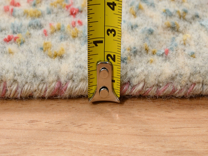 2'6" x 6'0" New Hand Knotted Pink Wool & Silk Runner Oriental Rug - MOA10263186