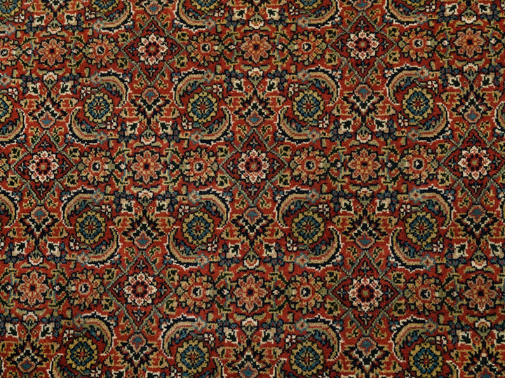 6'1" x 6'1" New Hand Knotted Red Wool Square Oriental Rug - MOA10263319