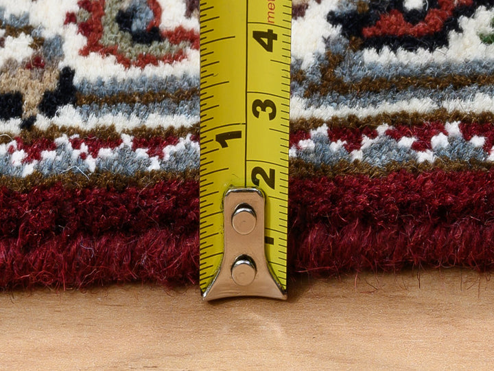 2'1" x 13'10" New Hand Knotted Red Wool Runner Oriental Rug - MOA10264110