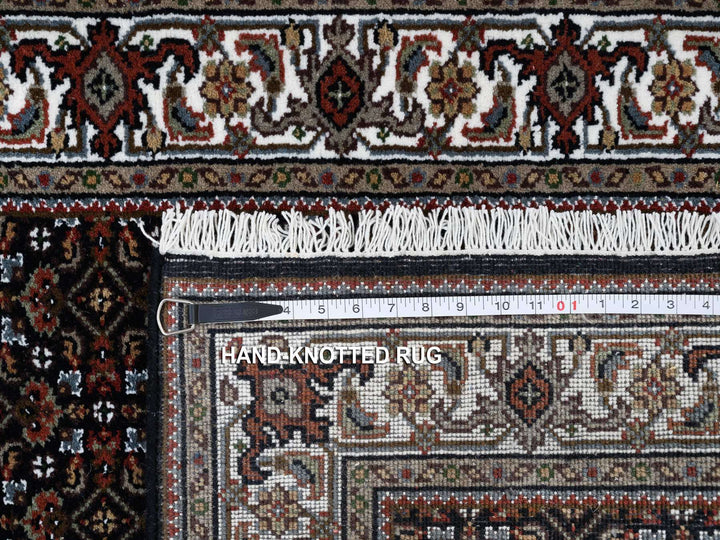 3'0" x 5'1" New Hand Knotted Black Wool Rectangle Oriental Rug - MOA10264121