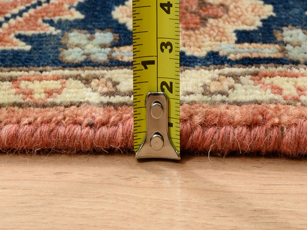 2'6" x 12'2" New Hand Knotted Red Wool Runner Oriental Rug - MOA10264205