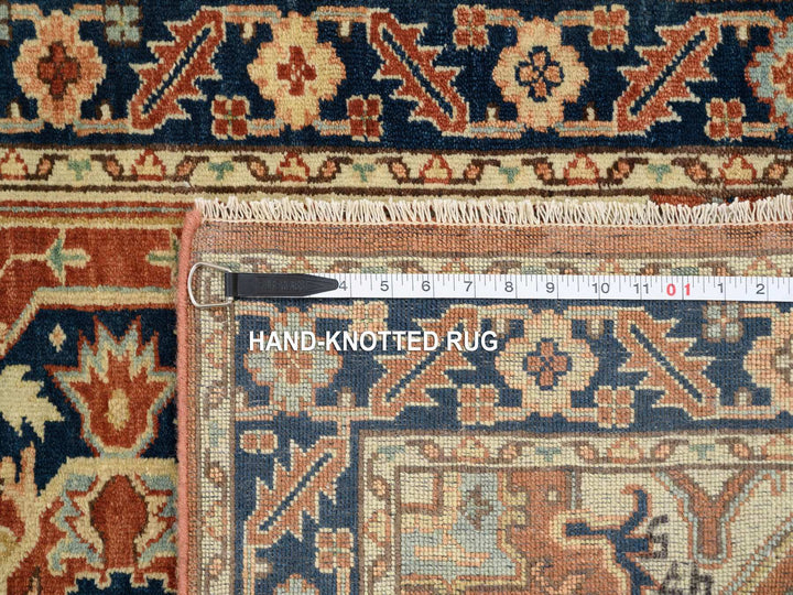 2'6" x 12'2" New Hand Knotted Red Wool Runner Oriental Rug - MOA10264205