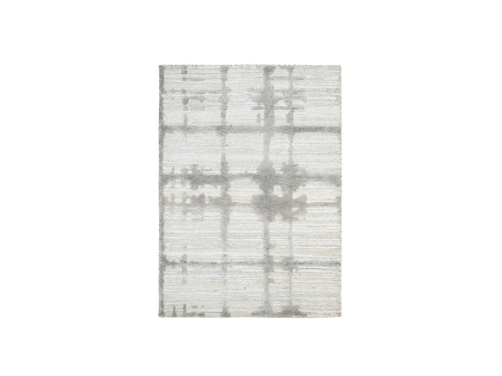 2'1" x 3'1" New Hand Knotted Ivory Wool Rectangle Oriental Rug - MOA10264238