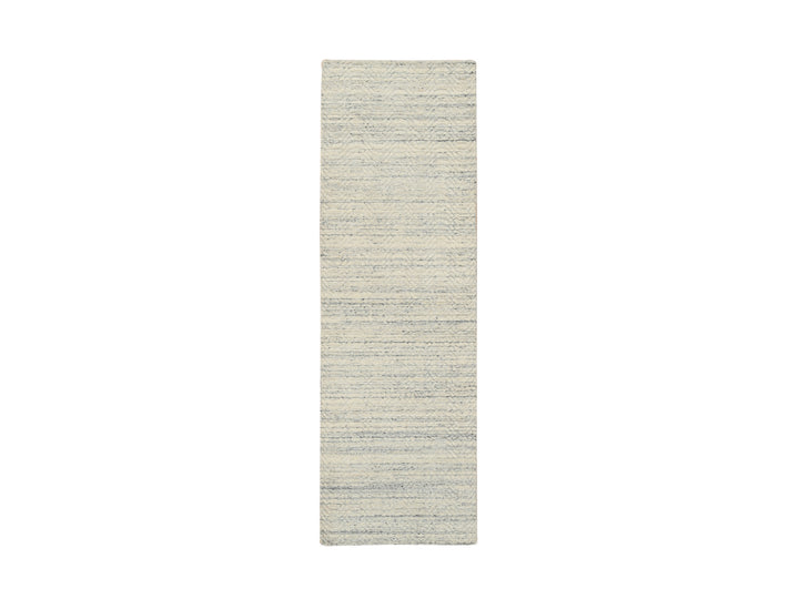 2'6" x 7'10" New Hand Loomed Beige Wool Runner Oriental Rug - MOA10264826