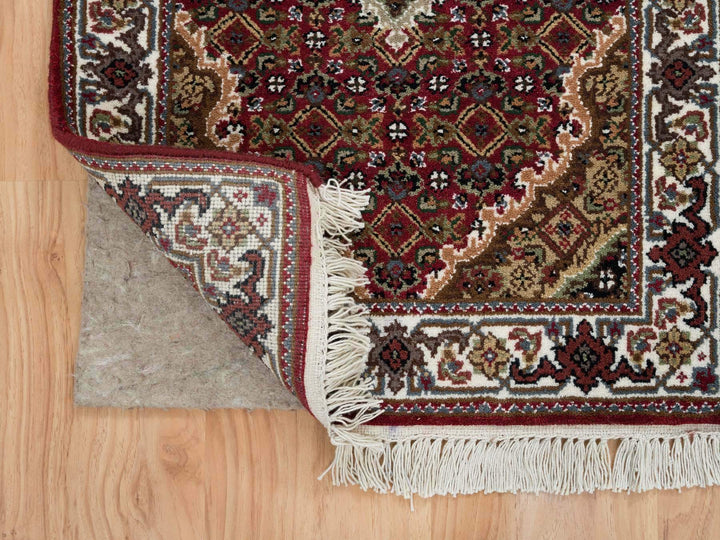 2'0" x 8'2" New Hand Knotted Red Wool Runner Oriental Rug - MOA10265096