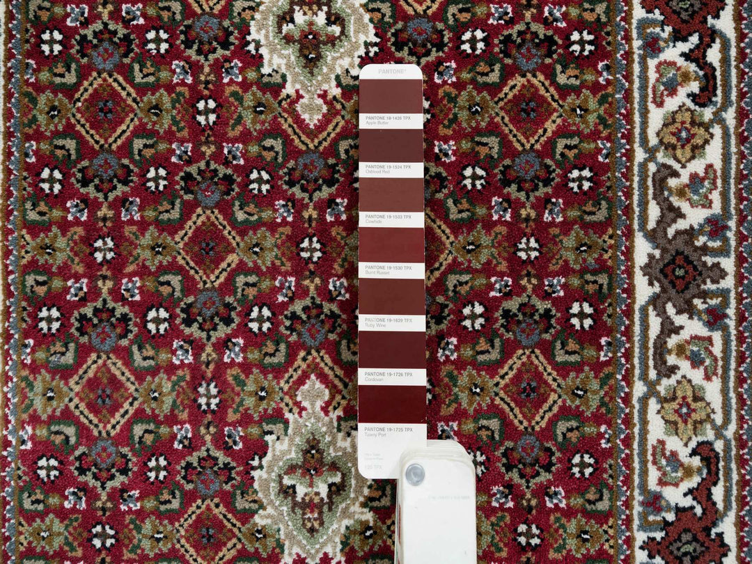 2'0" x 8'2" New Hand Knotted Red Wool Runner Oriental Rug - MOA10265096