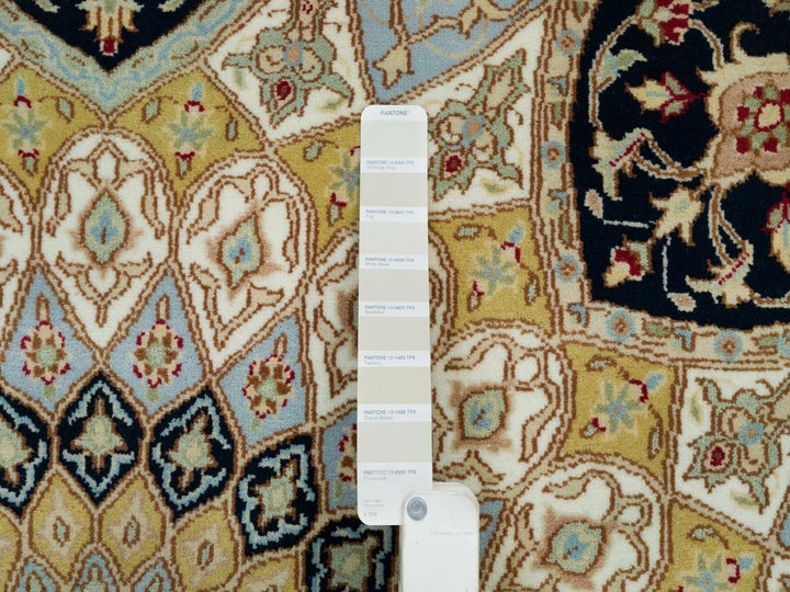 4'0" x 6'1" New Hand Knotted Ivory Wool Rectangle Oriental Rug - MOA10265308