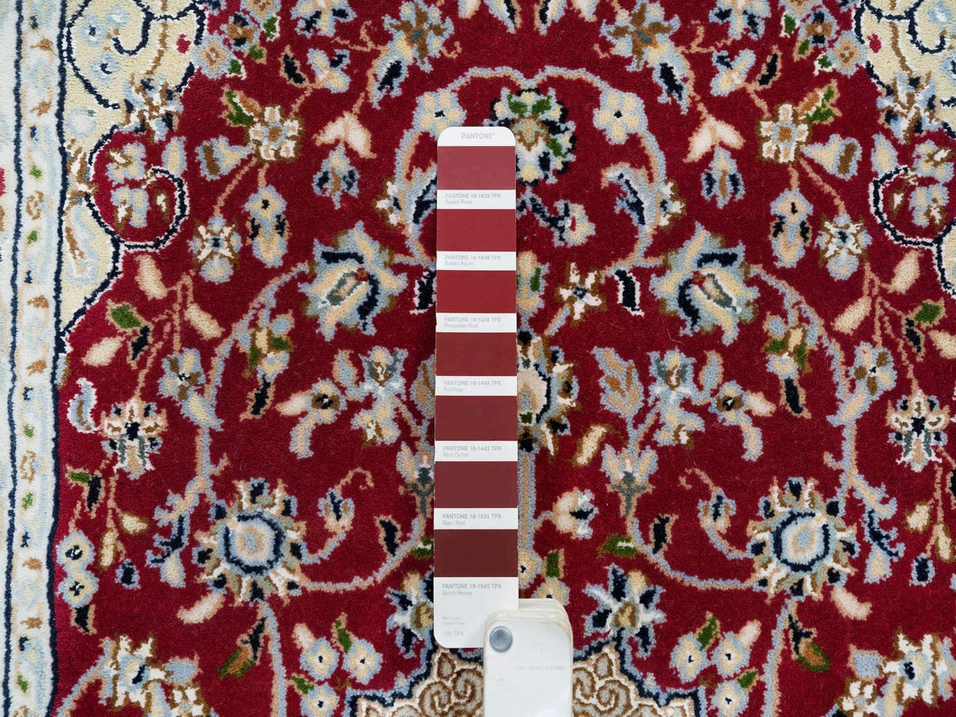 2'7" x 8'0" New Hand Knotted Red Wool Runner Oriental Rug - MOA10265371