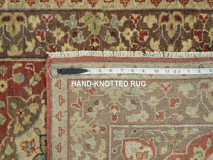 2'6" x 8'3" New Hand Knotted Red Wool Runner Oriental Rug - MOA10265731