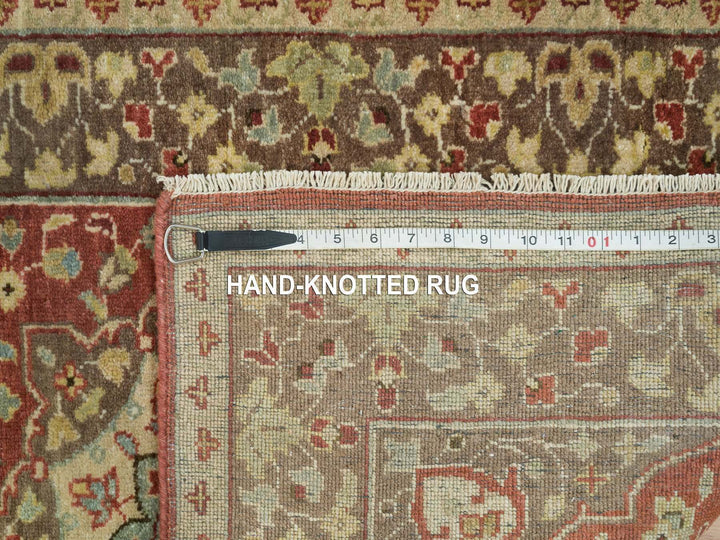 2'6" x 8'3" New Hand Knotted Red Wool Runner Oriental Rug - MOA10265733
