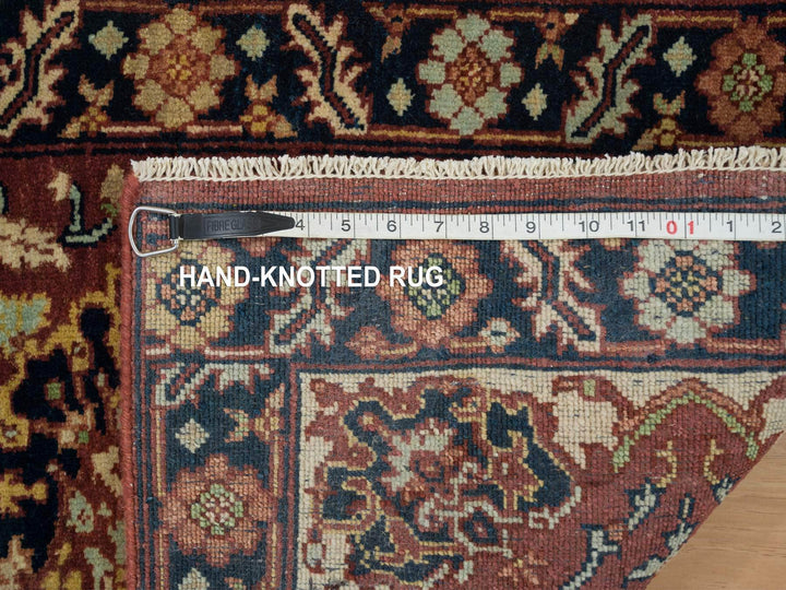 2'0" x 3'2" New Hand Knotted Red Wool Rectangle Oriental Rug - MOA10265745