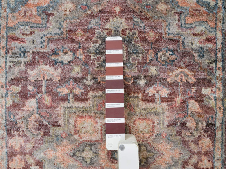 2'8" x 21'10" New Hand Knotted Red Wool Runner Oriental Rug - MOA10265822