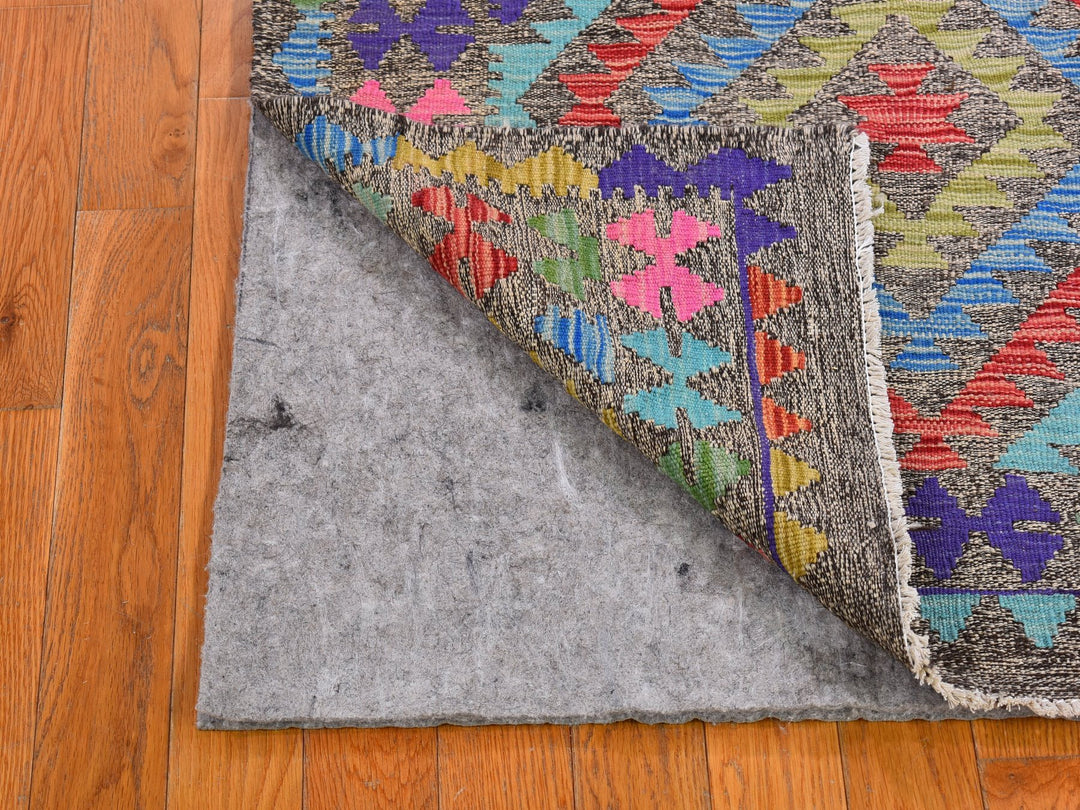 3'3" x 5'0" New Hand Woven Multicolored Wool Rectangle Oriental Rug - MOA10266186
