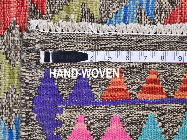 3'3" x 5'0" New Hand Woven Multicolored Wool Rectangle Oriental Rug - MOA10266186