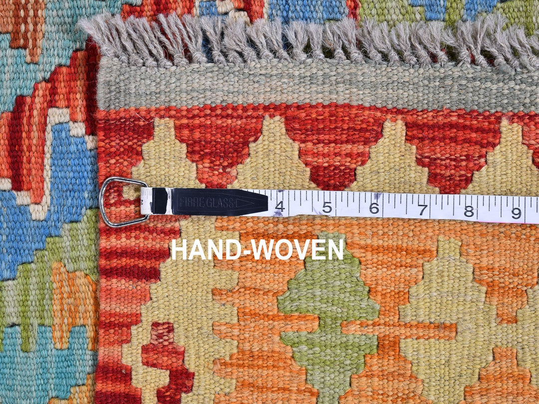 3'1" x 4'8" New Hand Woven Multicolored Wool Rectangle Oriental Rug - MOA10266188