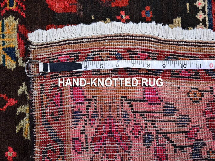 4'5" x 6'1" Vintage Hand Knotted Beige Wool Rectangle Oriental Rug - MOA10266328