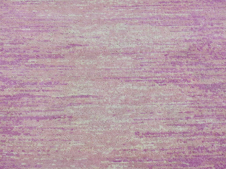 3'1" x 5'4" New Hand Knotted Pink Wool Rectangle Oriental Rug - MOA10266752