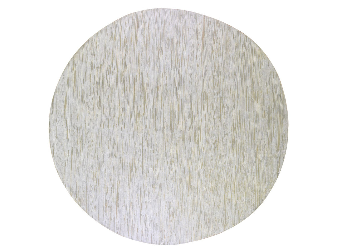 12'0" x 12'0" New Hand Knotted Ivory Wool & Silk Round Oriental Rug - MOA10266798