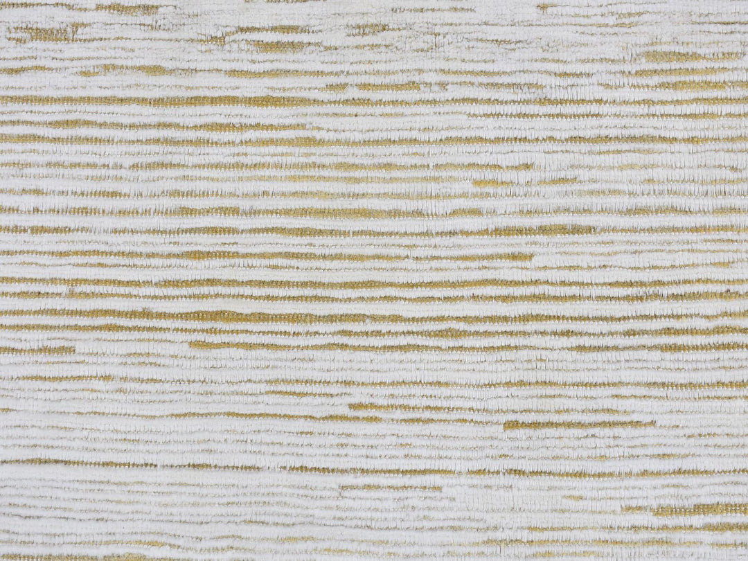 4'2" x 12'0" New Hand Knotted Ivory Wool & Silk Runner Oriental Rug - MOA10266803