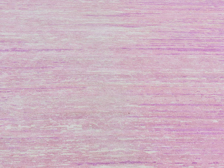 10'0" x 14'2" New Hand Knotted Pink Wool Rectangle Oriental Rug - MOA10266848