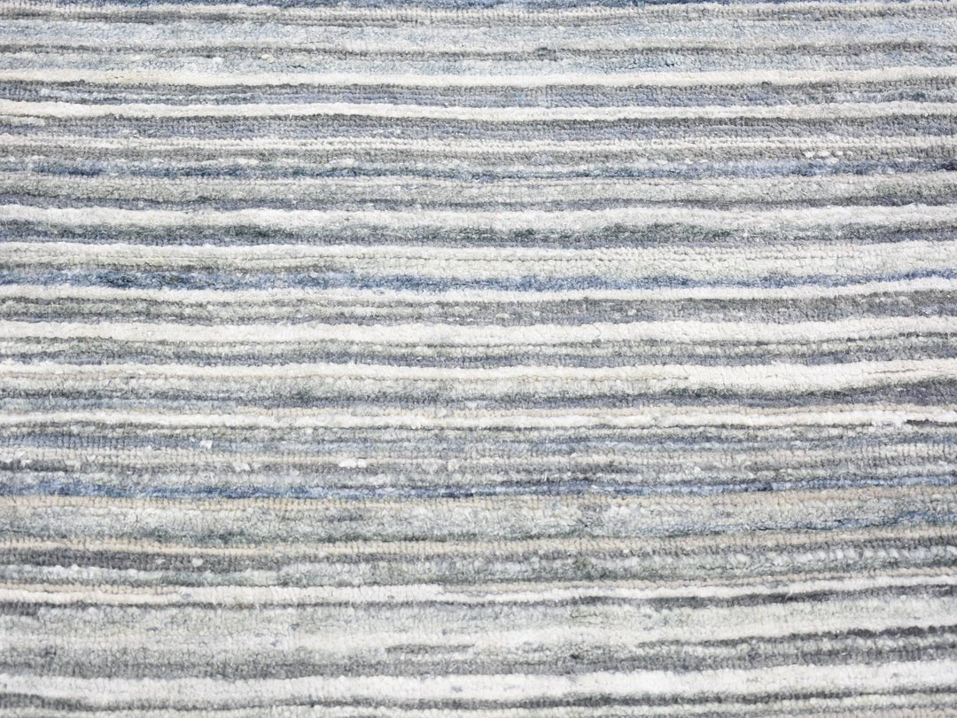 2'0" x 3'0" New Hand Knotted Ivory Wool & Pure Silk Rectangle Oriental Rug - MOA10266966