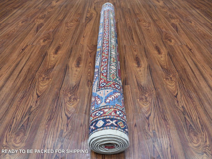 5'0" x 6'5" New Hand Knotted Ivory Wool Rectangle Oriental Rug - MOA10267628