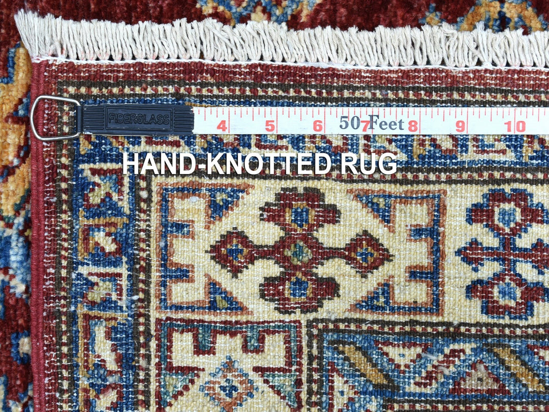 2'7" x 8'10" New Hand Knotted Red Wool Runner Oriental Rug - MOA10268029