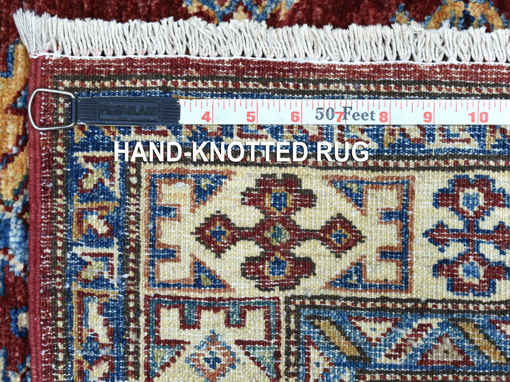 2'7" x 8'10" New Hand Knotted Red Wool Runner Oriental Rug - MOA10268029