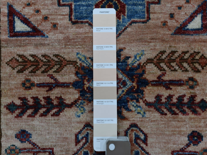 2'7" x 9'8" New Hand Knotted Brown Wool Runner Oriental Rug - MOA10268173