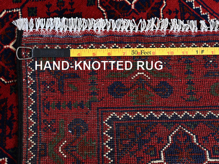 2'3" x 4'8" New Hand Knotted Red Wool Runner Oriental Rug - MOA102687