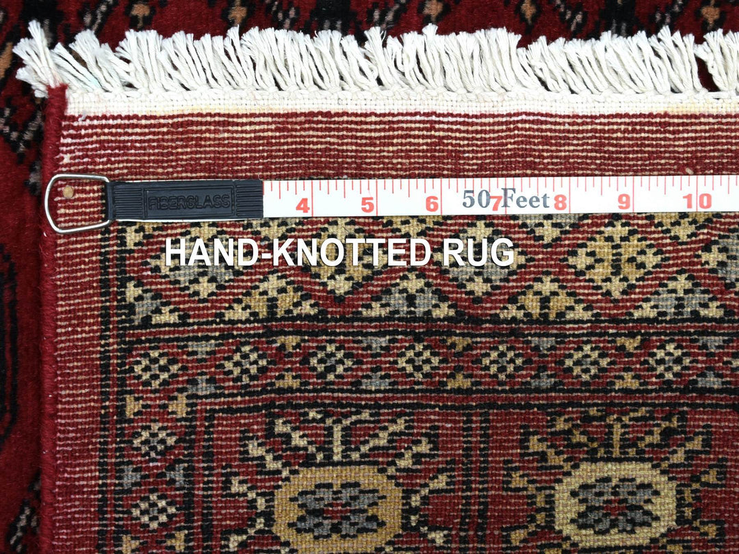 3'0" x 4'10" New Hand Knotted Red Wool Rectangle Oriental Rug - MOA10269227
