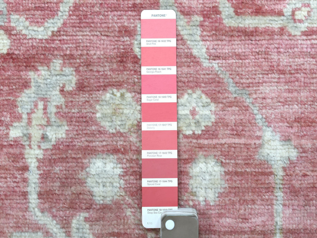 2'9" x 11'6" New Hand Knotted Red Wool Runner Oriental Rug - MOA10269854