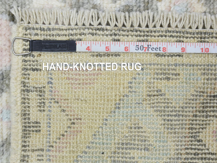 4'0" x 6'1" New Hand Knotted Multicolored Wool Rectangle Oriental Rug - MOA10272743