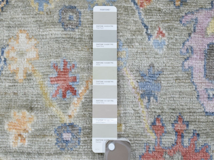4'4" x 10'0" New Hand Knotted Brown Wool Runner Oriental Rug - MOA10272790