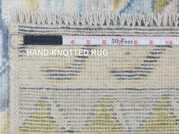 6'1" x 8'8" New Hand Knotted Multicolored Wool Rectangle Oriental Rug - MOA10272795