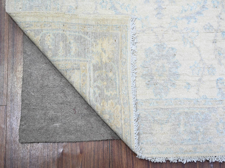 3'0" x 4'9" New Hand Knotted Ivory Wool Rectangle Oriental Rug - MOA10273114