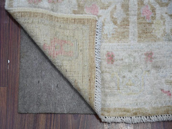 2'9" x 19'0" New Hand Knotted Brown Wool Runner Oriental Rug - MOA10273305