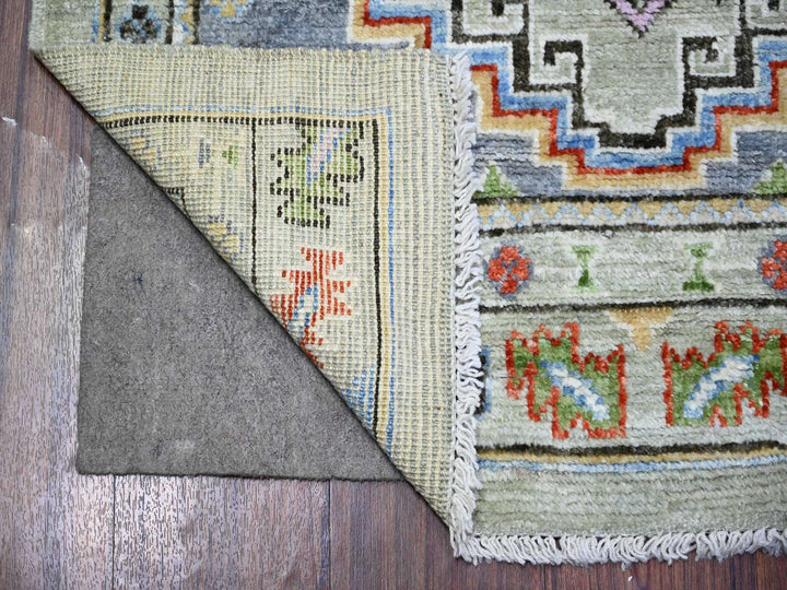 3'0" x 10'0" New Hand Knotted Brown Wool Runner Oriental Rug - MOA10273536