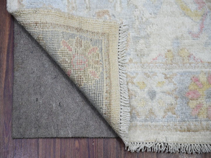 2'10" x 16'0" New Hand Knotted Beige Wool Runner Oriental Rug - MOA10273854