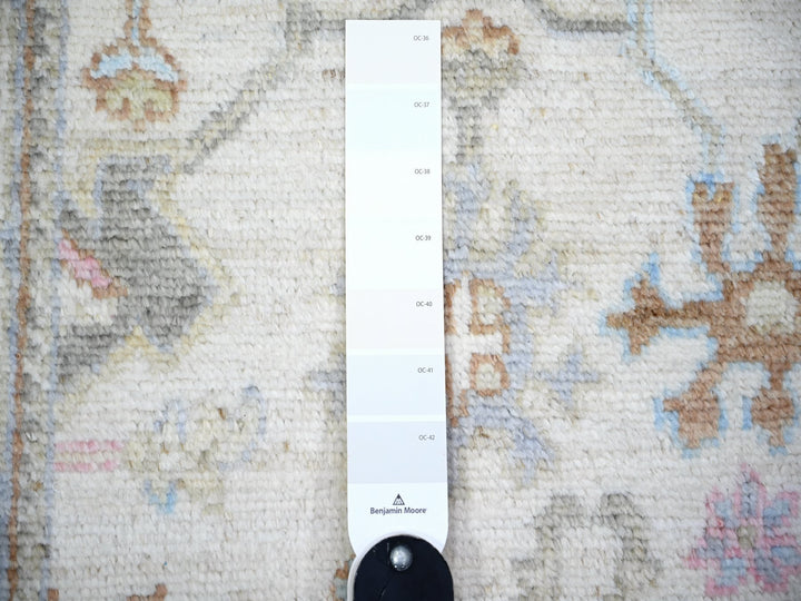 2'9" x 15'10" New Hand Knotted Beige Wool Runner Oriental Rug - MOA10273860