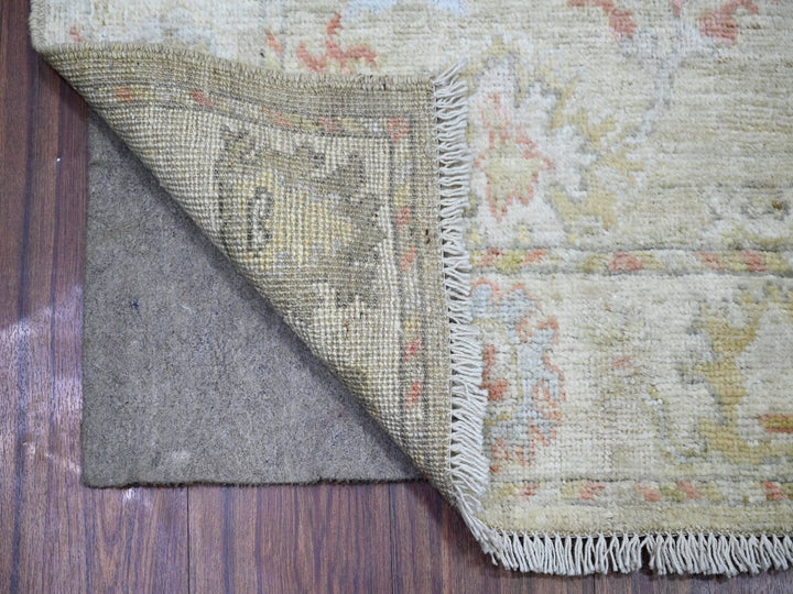 3'0" x 16'0" New Hand Knotted Green Wool Runner Oriental Rug - MOA10273993
